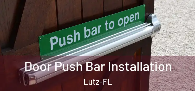 Door Push Bar Installation Lutz-FL