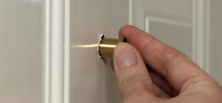 peephole door repair in Lutz
