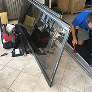 sliding glass door frame repair Lutz